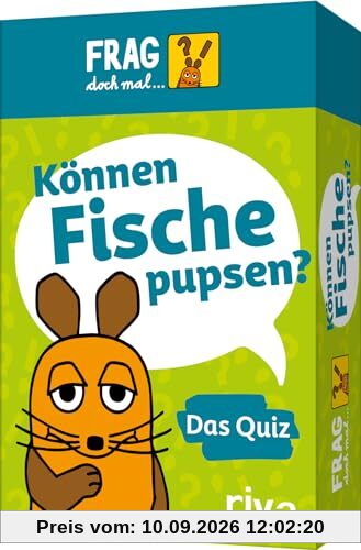 Frag doch mal … die Maus – Das Quiz: | Das Wissensspiel für Kinder ab 8 Jahren mit kniffligen Fragen und spannenden Antworten. Das schlaue Geschenk zu Geburtstag, Weihnachten, Ostern