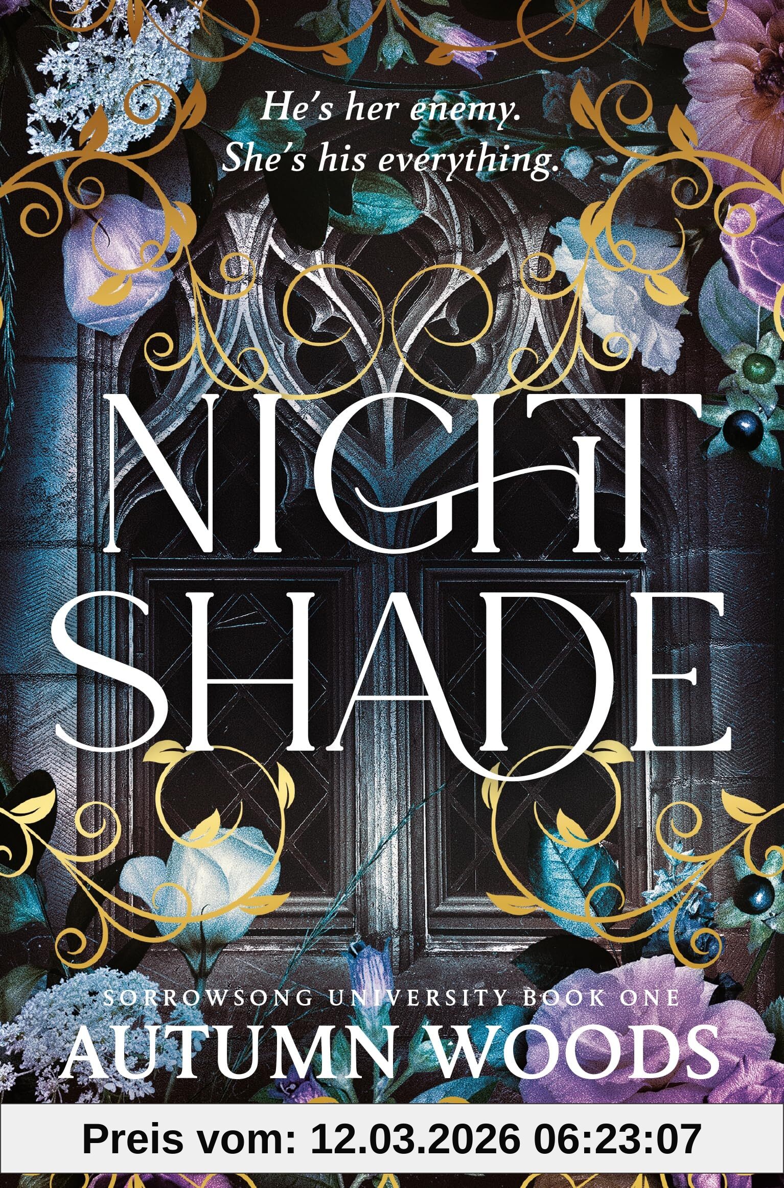 unbekannt Nightshade, Tiktok's Favourite Dark Academia Romance (Sorrowsong University, 1)
