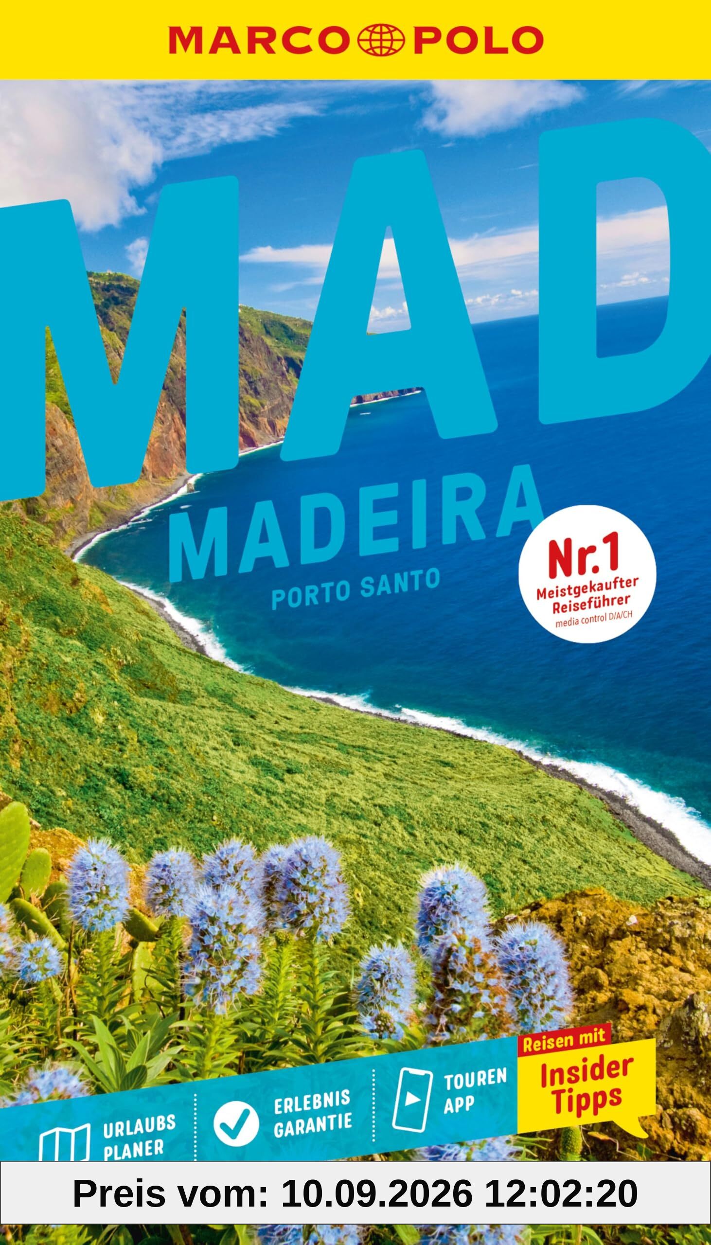 MARCO POLO Reiseführer Madeira, Porto Santo: Reisen mit Insider-Tipps. Inkl. kostenloser Touren-App