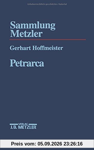 Petrarca (Sammlung Metzler)