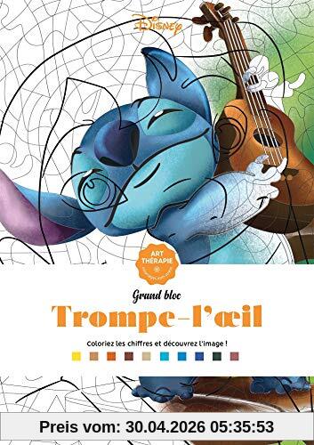 Trompe-l'oeil. 50 coloriages : coloriez les chiffres et découvrez l'image !