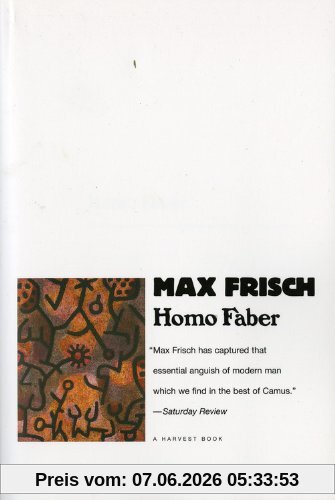 Homo Faber (Harvest Book)
