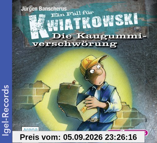 Ein Fall für Kwiatkowski. Die Kaugummiverschwörung. CD