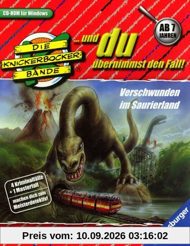 CD-ROM: Detektiv- und Abenteuerspiele: Knickerbockerbande 2 - Verschwunden im Saurierland