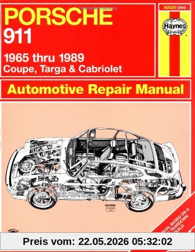 Haynes, J. H. Porsche 911, 1965-1989 (Haynes Porsche 911 Owners Workshop Manual)