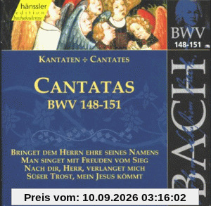 Edition Bachakademie Vol. 46 (Geistliche Kantaten Bwv 148-151)
