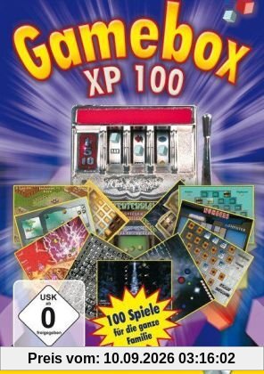 Gamebox - 100 XP Games, CD-ROM 100 Spiele für die ganze Familie. Für Windows XP