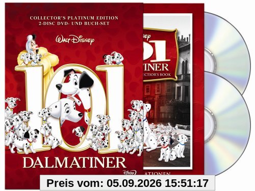 101 Dalmatiner (Collector's Edition mit Buch, 2 DVDs) [Special Edition]