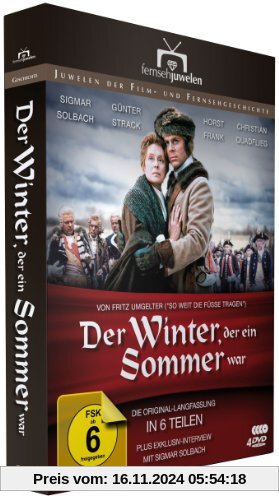 Der Winter, der ein Sommer war - Die Original-Langfassung in 6 Teilen + BONUS-DVD - Fernsehjuwelen [4 DVDs]