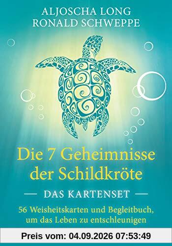 Die 7 Geheimnisse der Schildkröte - Das Kartenset: 56 Weisheitskarten und Begleitbuch, um das Leben zu entschleunigen