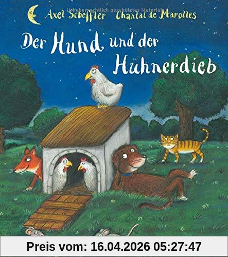 Der Hund und der Hühnerdieb: Vierfabiges Bilderbuch