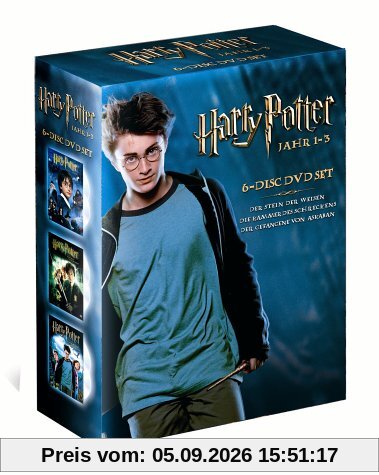 Harry Potter 1-3 Box Set (6 DVDs)