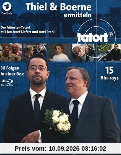 Tatort Münster - Thiel und Boerne ermitteln Fall 1-30 [Blu-ray]
