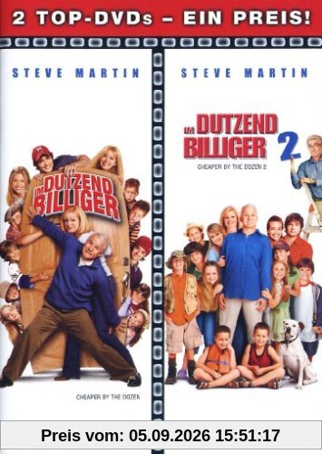 Im Dutzend billiger / Im Dutzend billiger 2 [2 DVDs]
