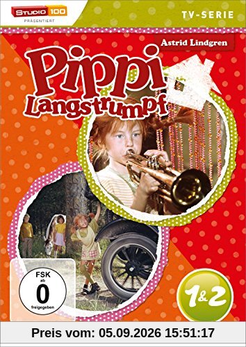 Pippi Langstrumpf - TV-Serie, DVD 1 & 2