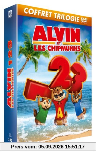 Coffret trilogie alvin et les chipmunks [FR Import]