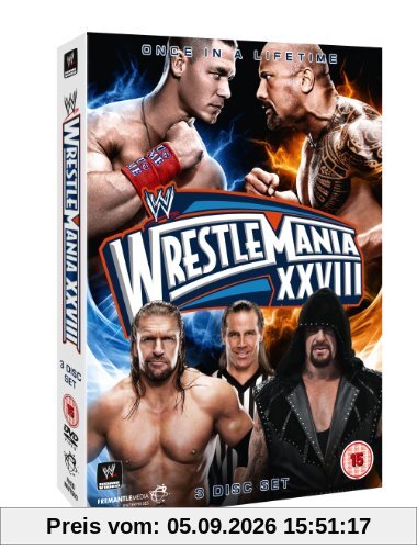 WWE - WrestleMania 28 [3 DVDs] [UK Import]