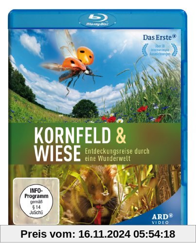 Kornfeld und Wiese - Entdeckungsreise durch eine Wunderwelt (Blu-Ray)