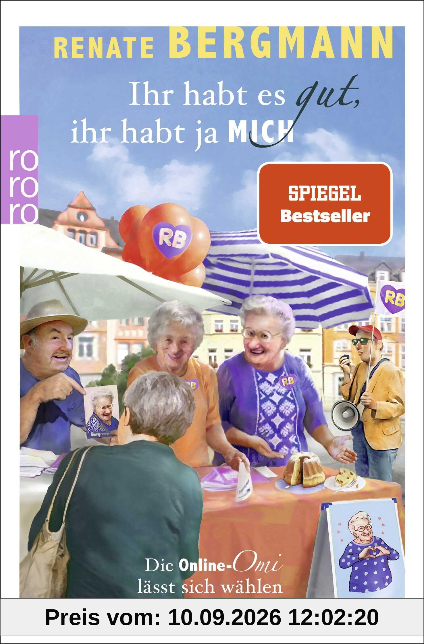 Ihr habt es gut, ihr habt ja mich: Die Online-Omi lässt sich wählen