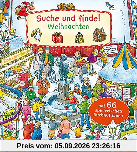 Suche und finde! - Weihnachten: Mit 66 spielerischen Suchaufgaben