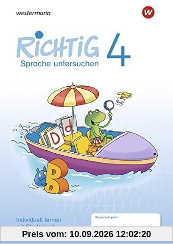 RICHTIG Sprache untersuchen - Ausgabe 2018: Sprache untersuchen Übungsheft 4