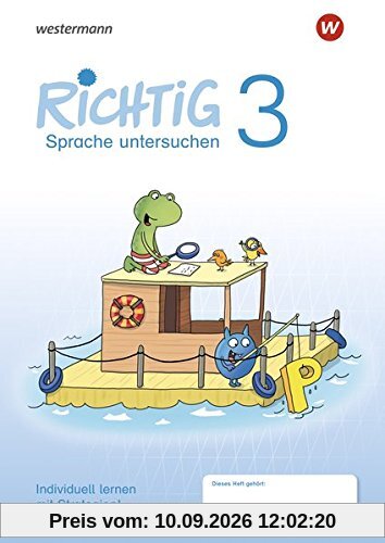 RICHTIG Sprache untersuchen - Ausgabe 2018: Sprache untersuchen Übungsheft 3