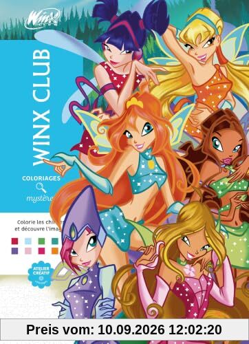 Coloriages Mystères : Winx Club : Colorie les chiffres et découvre l'image !