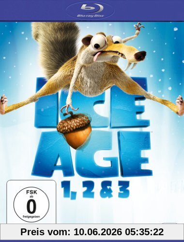 Ice Age - Box Set Teil 1, 2 & 3 [Blu-ray]