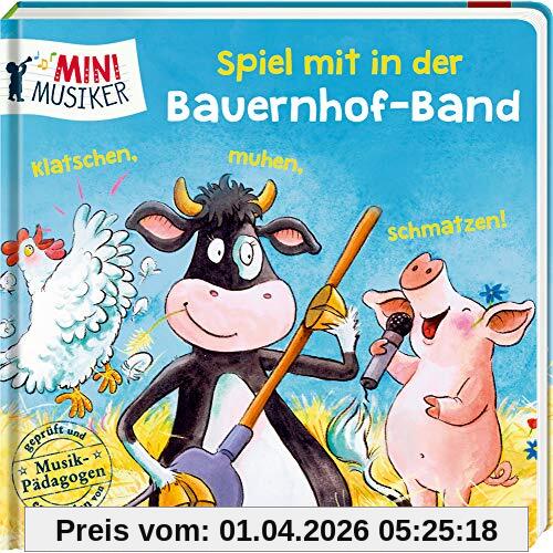 Spiel mit in der Bauernhof-Band: Klatschen, muhen, schmatzen! (Mini-Musiker)