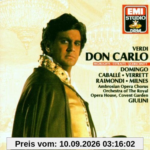 Verdi: Don Carlo (Großer Querschnitt) [italienische ]