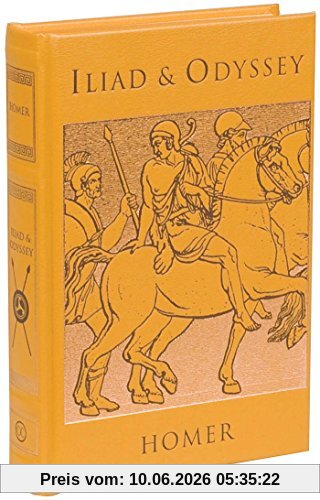 Iliad and Odyssey (Leather-bound Classics)