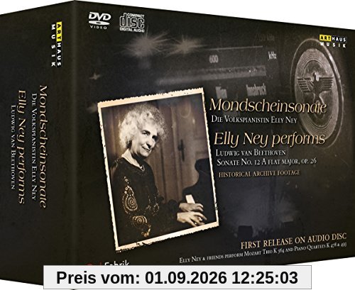 Mondscheinsonate - Die Volkspianistin Elly Ney [DVD, 2 CDs + Buch]