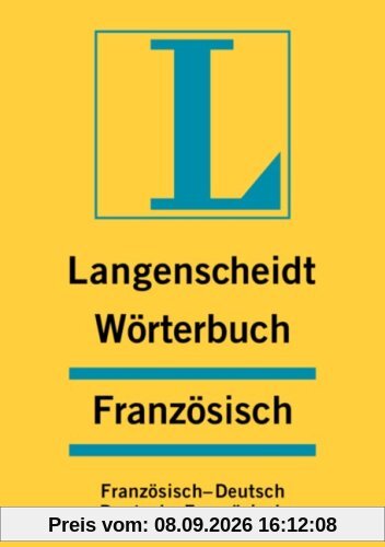 Langenscheidt Wörterbuch Französisch-Deutsch/Deutsch-Französisch