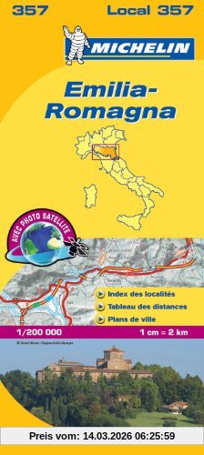 Collectif Michelin Emilia Romagna (Nationalkarten)