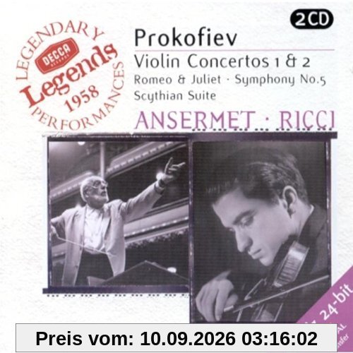 Decca Legends - 1958 (Prokofieff: Violinkonzerte, Romeo und Julia, Sinfonie Nr. 5)