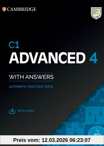Cambridge University Press C1 Advanced 4 Student's Book With Answers With Audio With Resource Bank, Authentic Practice Tests (Cae Practice Tests)