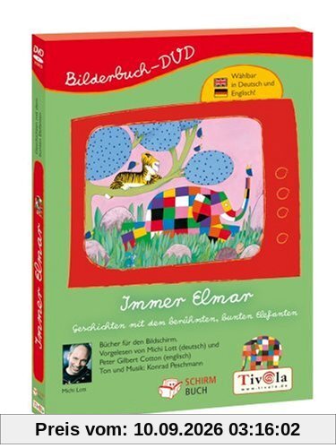 Immer Elmar - und andere Geschichten mit dem berühmten, bunten Elefanten, DVD-Video