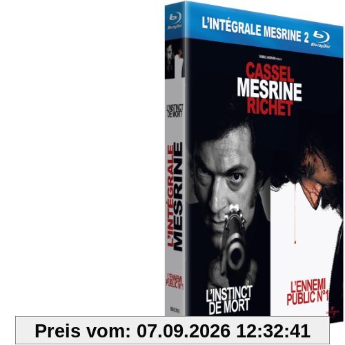 Coffret Mesrine - parties 1 et 2 [Blu-ray] [FR Import]