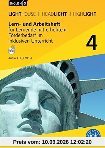 English G Lighthouse / English G Headlight / English G Highlight - Allgemeine Ausgabe: Band 4: 8. Schuljahr - Lern- und Arbeitsheft für Lernende mit ... G Lighthouse / Headlight / Highlight