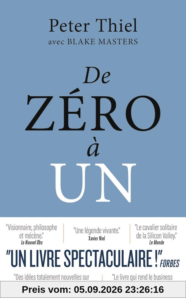 De zéro à un : comment construire le futur