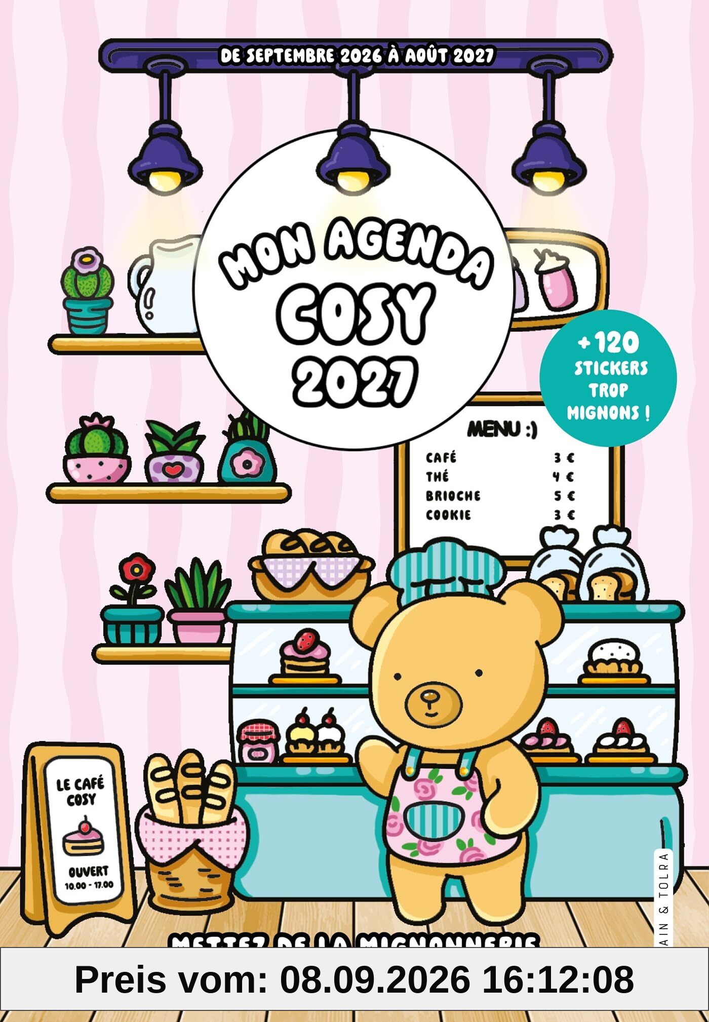 Mon Agenda cosy 2027 : Mettez de la mignonnerie dans votre vie !