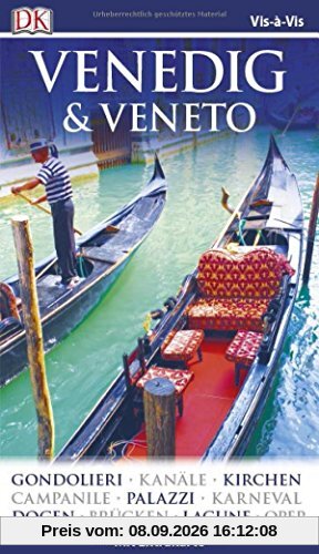 Vis-à-Vis Reiseführer Venedig & Veneto: mit Extrakarte und Mini-Kochbuch zum Herausnehmen