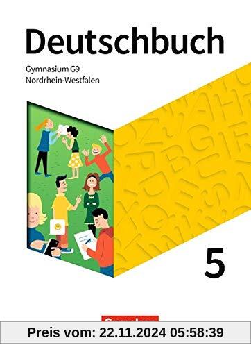 Deutschbuch Gymnasium - Nordrhein-Westfalen - Neue Ausgabe: 5. Schuljahr - Schülerbuch