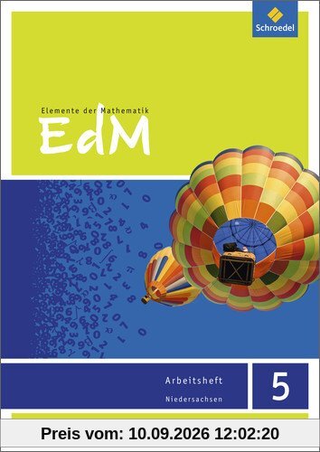 Elemente der Mathematik SI - Ausgabe 2015 für das G9 in Niedersachsen: Arbeitsheft 5