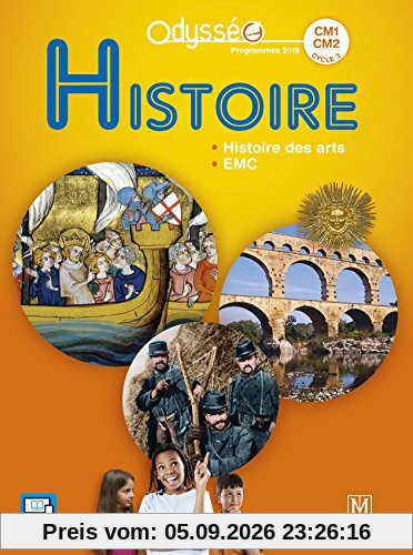 Histoire CM1-CM2, cycle 3 : histoire des arts, EMC : programmes 2016