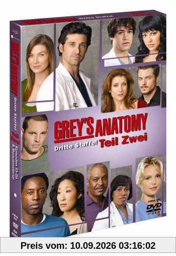 Grey's Anatomy - Die jungen Ärzte - Dritte Staffel, Teil 2 (4 DVDs)