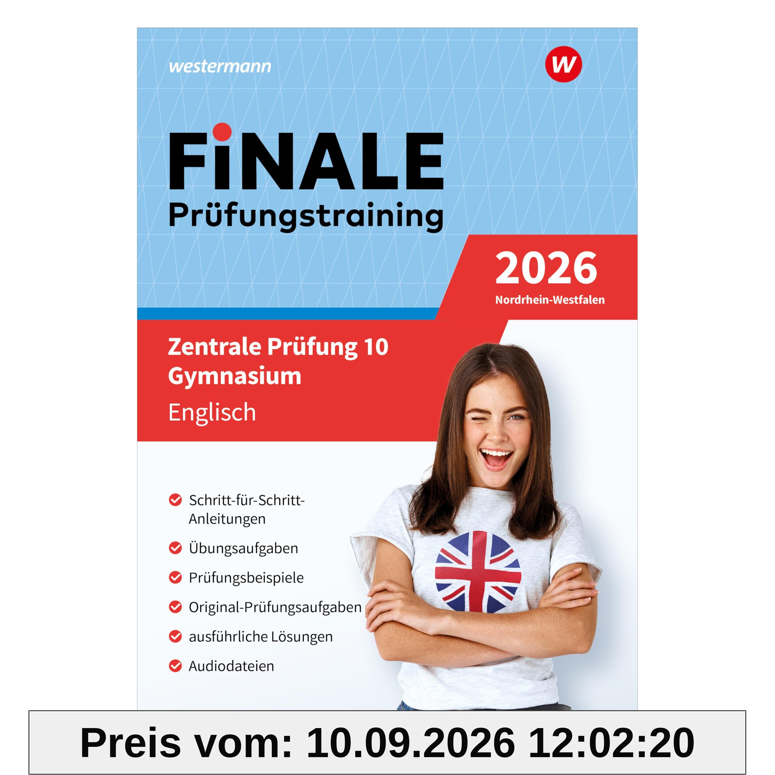 FiNALE - Prüfungstraining Zentrale Prüfungen 10 Gymnasium Nordrhein-Westfalen: Prüfungstraining Englisch 2026