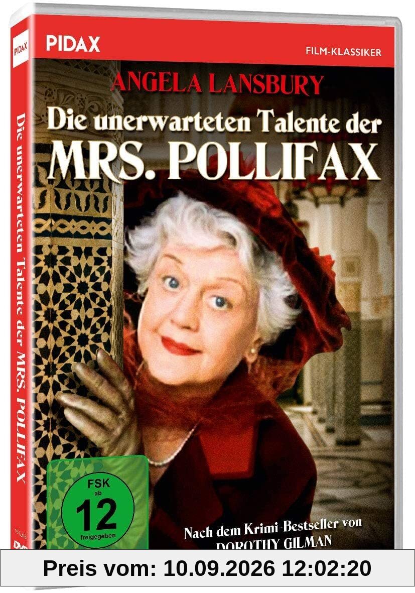 Die unerwarteten Talente der Mrs. Pollifax / Spannende Agentenparodie nach dem Krimi-Bestseller von Dorothy Gilman mit Angela Lansbury (bekannt aus Mord ist ihr Hobby) (Pidax Film-Klassiker)
