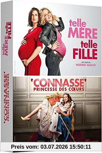Noemie Saglio Coffret Camille Cottin 2 Films , Telle Mère Telle Fille ; Connasse, Princesse Des Coeurs [Fr Import]
