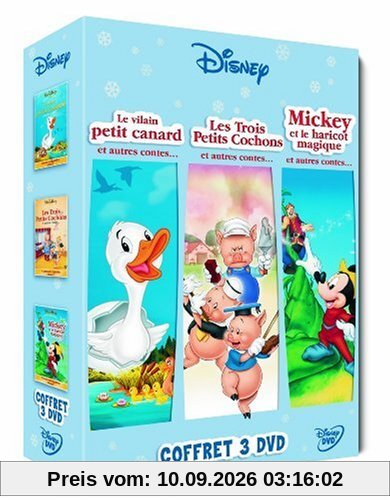 Contes et legendes : les 3 petits cochons ; mickey et le haricot magique ; le vilain petit canard [FR IMPORT]